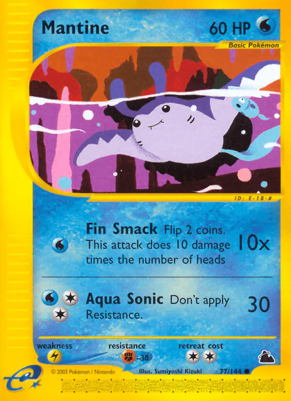 Carta Mantine 77/144 de Skyridge