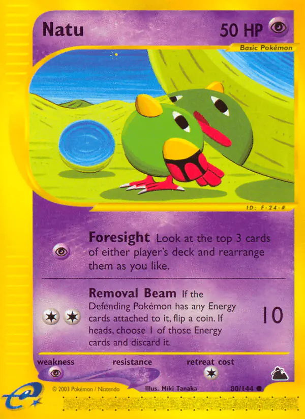Carta Natu 80/144 de Skyridge