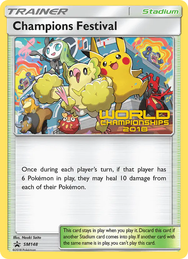 Carta Champions Festival SM148 de SM Black Star Promos