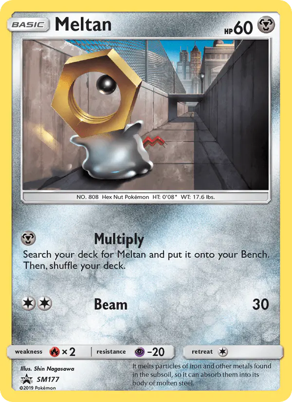 Carta Meltan SM177 de SM Black Star Promos