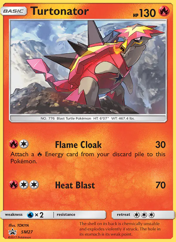 Carta Turtonator SM27 de SM Black Star Promos