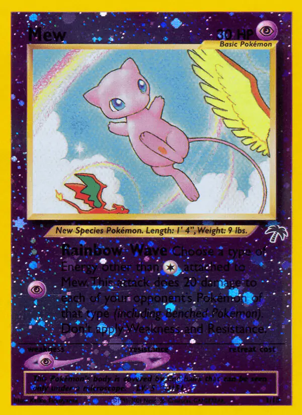 Carta Mew 1/18 de Southern Islands