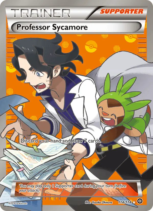 Carta Professor Sycamore 114/114 de Steam Siege
