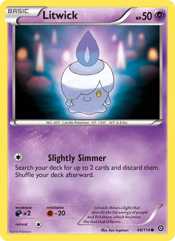Carta Litwick 48/114 de Steam Siege