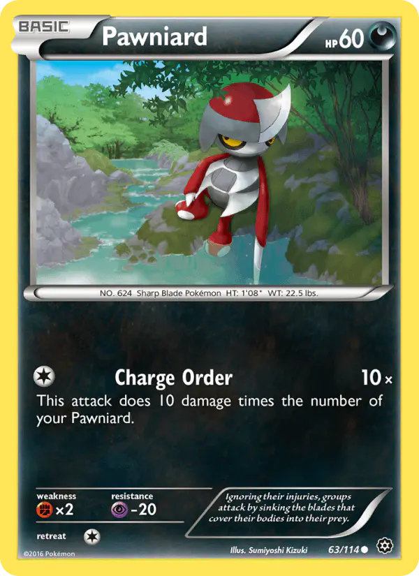 Carta Pawniard 63/114 de Steam Siege