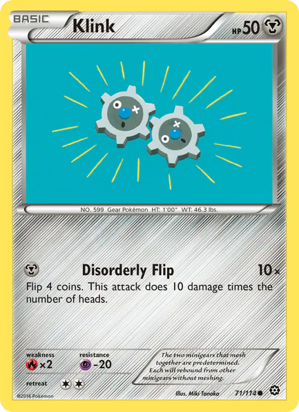 Carta Klink 71/114 de Steam Siege