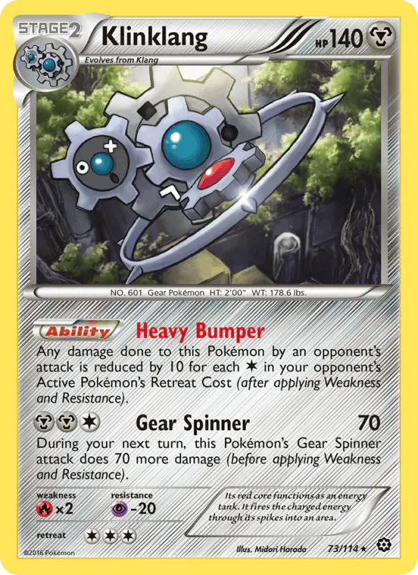 Carta Klinklang 73/114 de Steam Siege