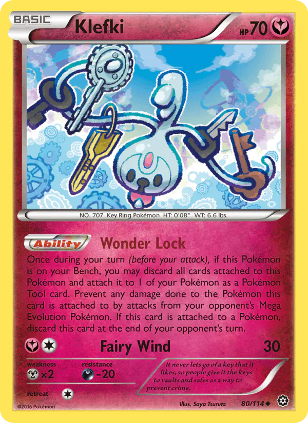Carta Klefki 80/114 de Steam Siege