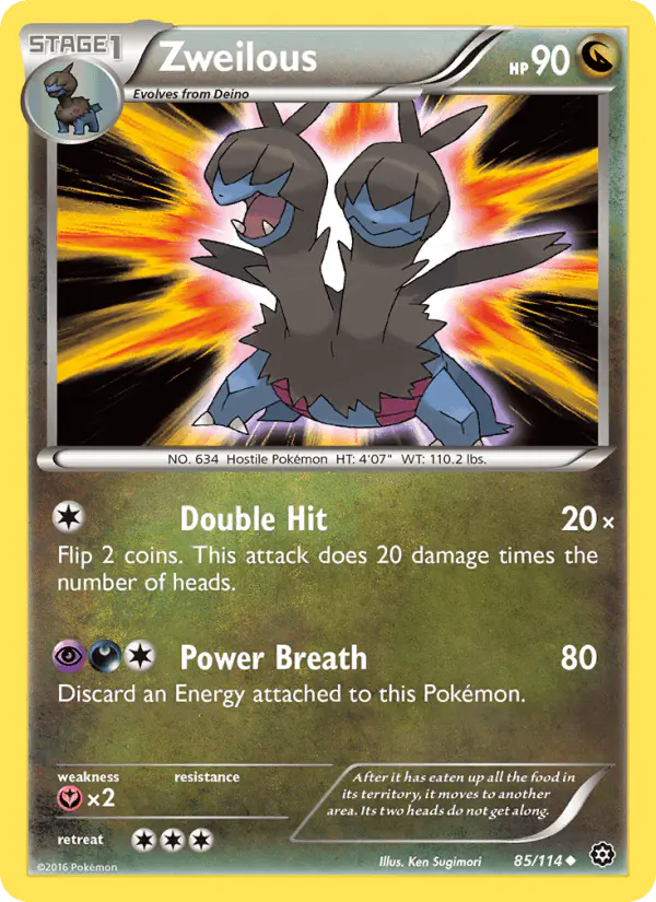 Carta Zweilous 85/114 de Steam Siege