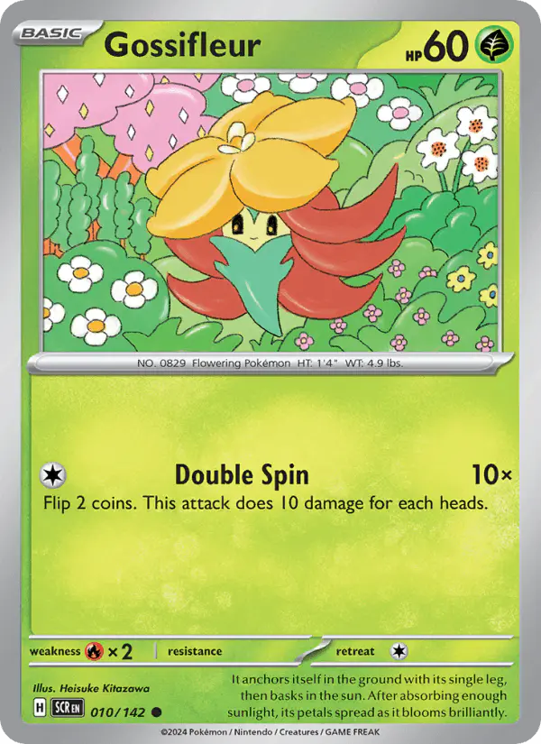 Carta Gossifleur 010/142 de Stellar Crown
