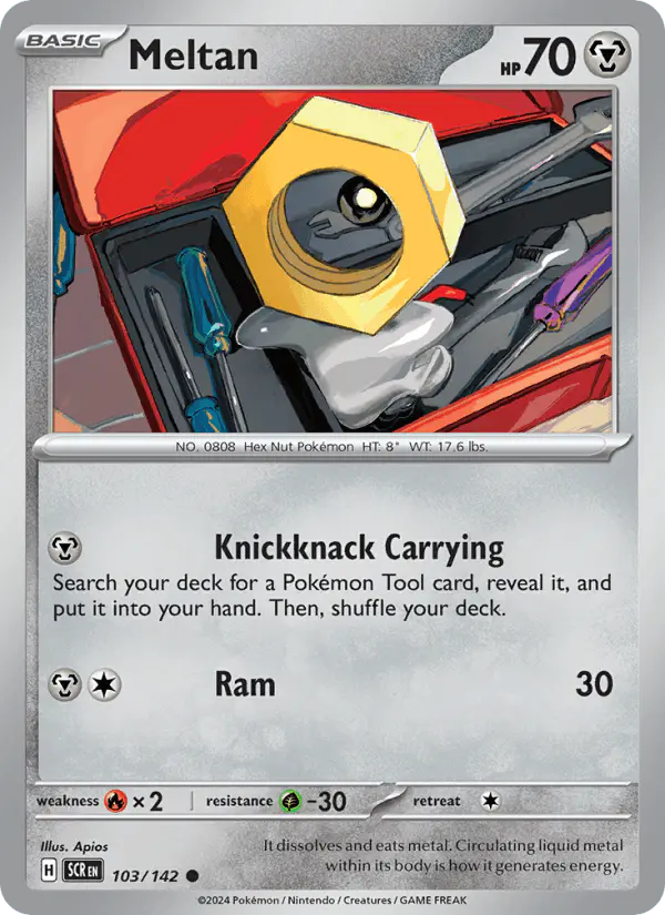 Carta Meltan 103/142 de Stellar Crown