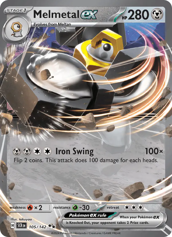 Carta Melmetal ex 105/142 de Stellar Crown