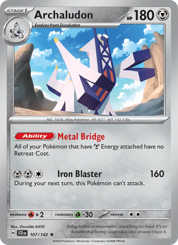 Carta Archaludon 107/142 de Stellar Crown