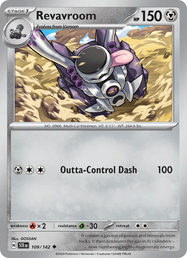 Carta Revavroom 109/142 de Stellar Crown
