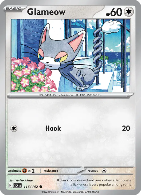 Carta Glameow 116/142 de Stellar Crown