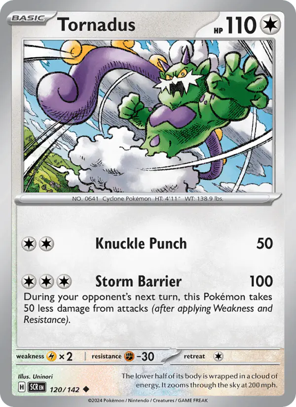 Carta Tornadus 120/142 de Stellar Crown