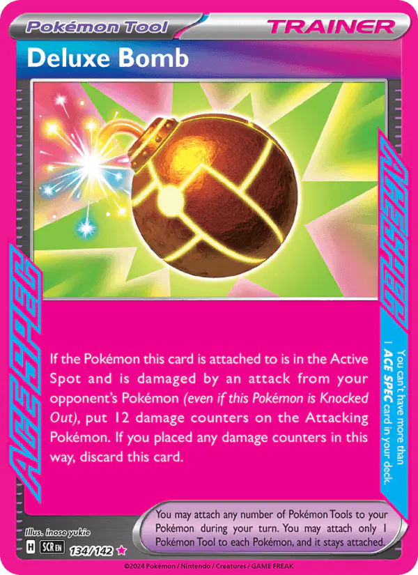 Carta Deluxe Bomb 134/142 de Stellar Crown