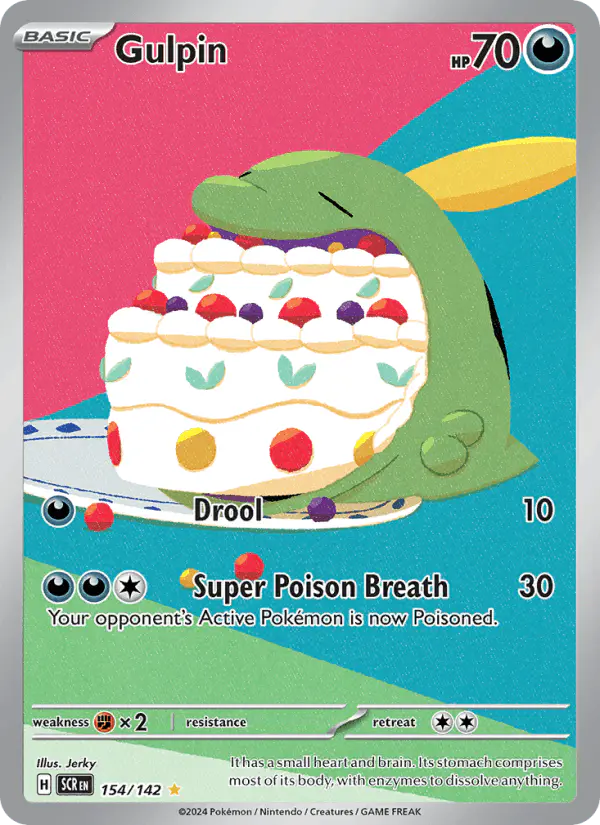 Carta Gulpin 154/142 de Stellar Crown