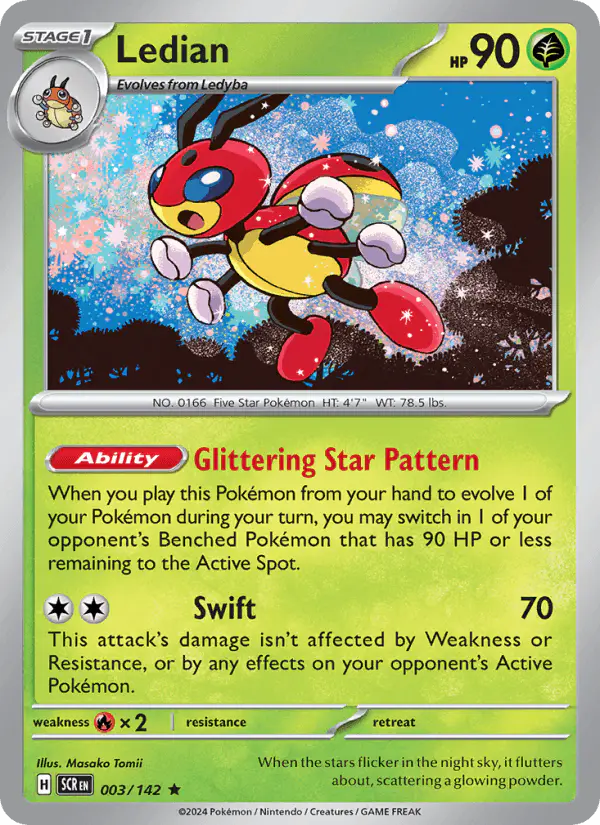 Carta Ledian 003/142 de Stellar Crown