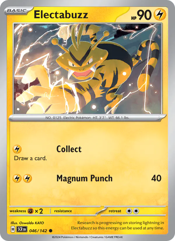 Carta Electabuzz 046/142 de Stellar Crown