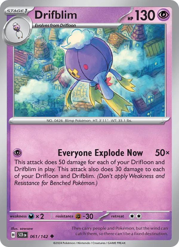 Carta Drifblim 061/142 de Stellar Crown