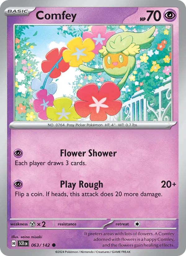 Carta Comfey 063/142 de Stellar Crown