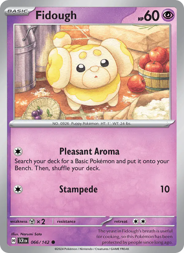 Carta Fidough 066/142 de Stellar Crown