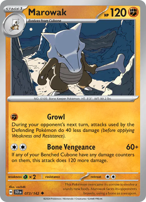 Carta Marowak 073/142 de Stellar Crown