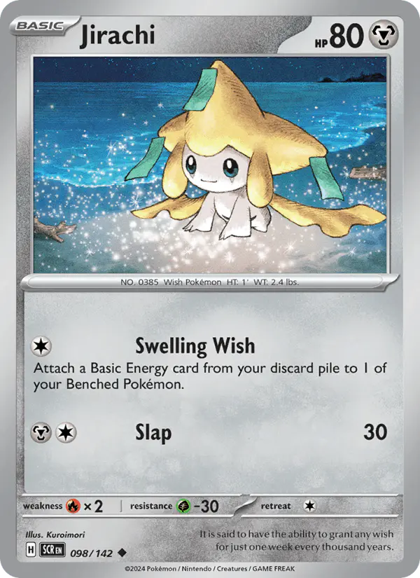Carta Jirachi 098/142 de Stellar Crown