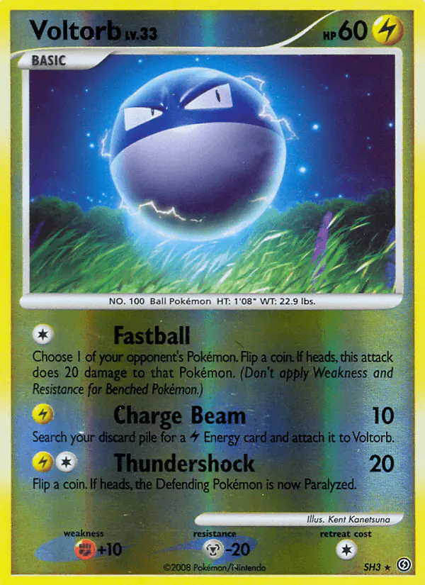 Carta Voltorb SH3 de Stormfront