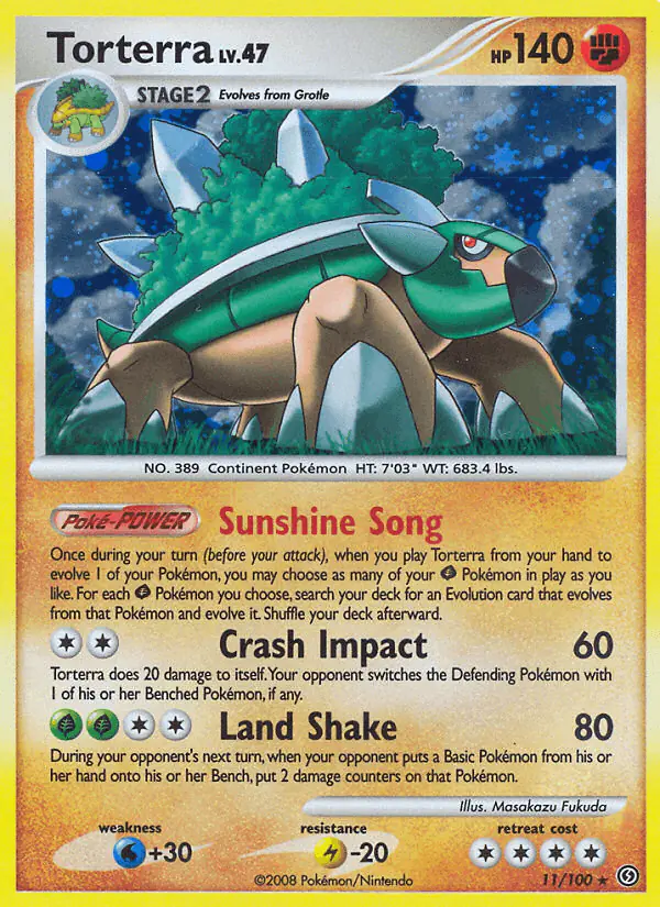 Carta Torterra 11/100 de Stormfront