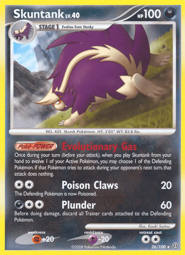 Carta Skuntank 26/100 de Stormfront