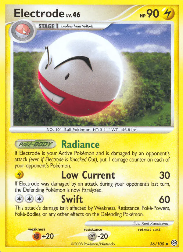 Carta Electrode 36/100 de Stormfront