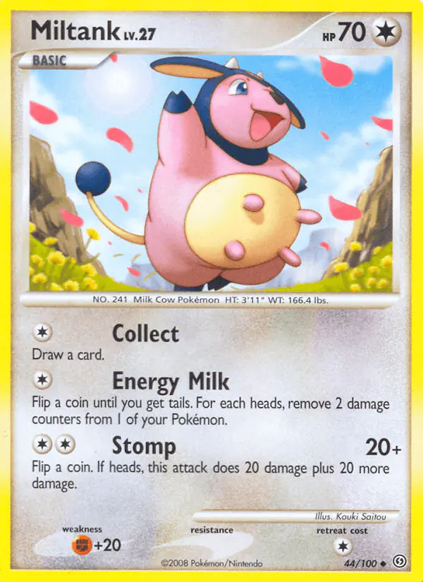 Carta Miltank 44/100 de Stormfront