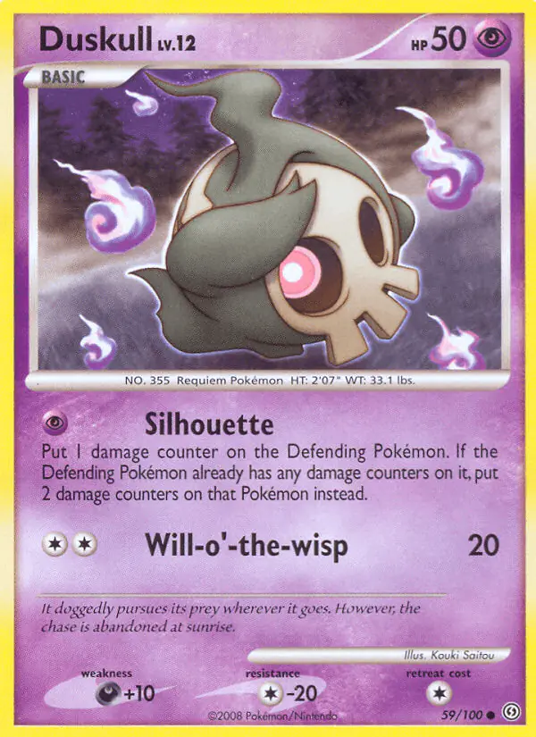 Carta Duskull 59/100 de Stormfront