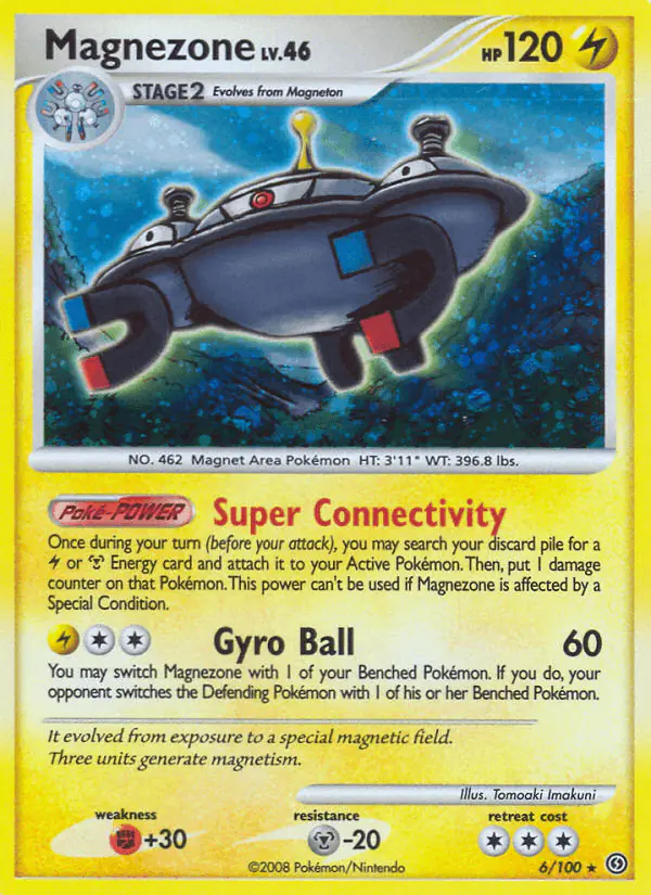 Carta Magnezone 6/100 de Stormfront