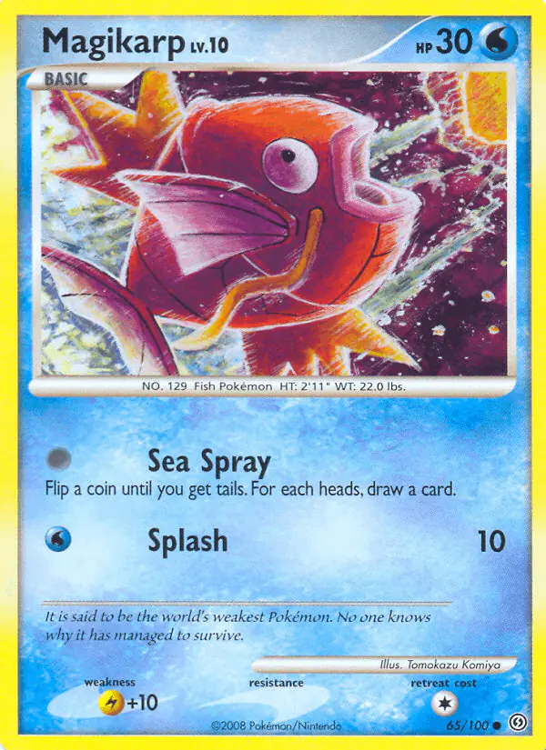Carta Magikarp 65/100 de Stormfront