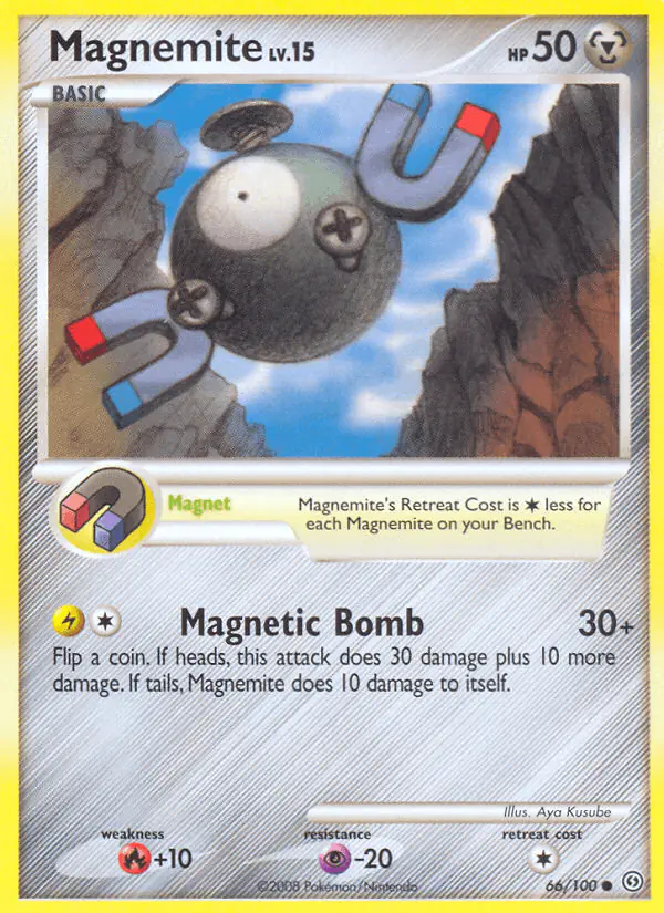 Carta Magnemite 66/100 de Stormfront