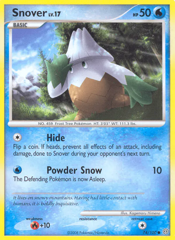 Carta Snover 74/100 de Stormfront