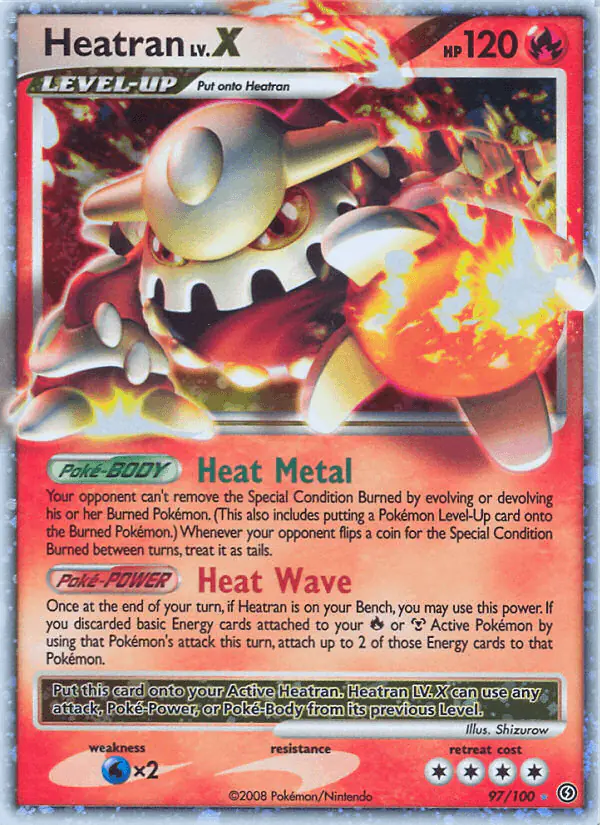 Carta Heatran 97/100 de Stormfront