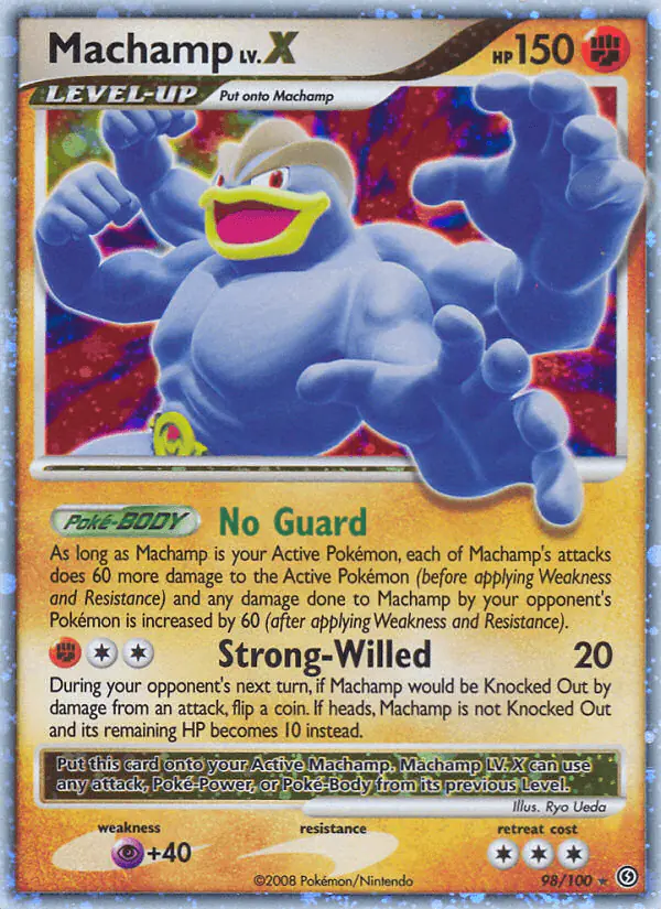 Carta Machamp 98/100 de Stormfront