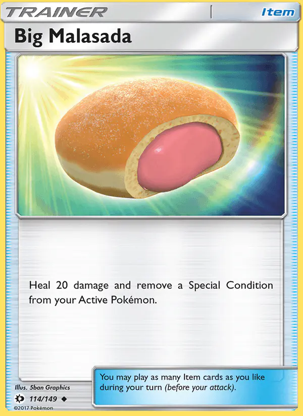 Carta Big Malasada 114/149 de Sun & Moon