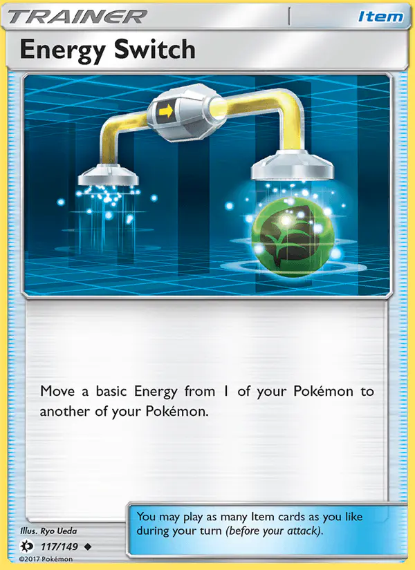 Carta Energy Switch 117/149 de Sun & Moon