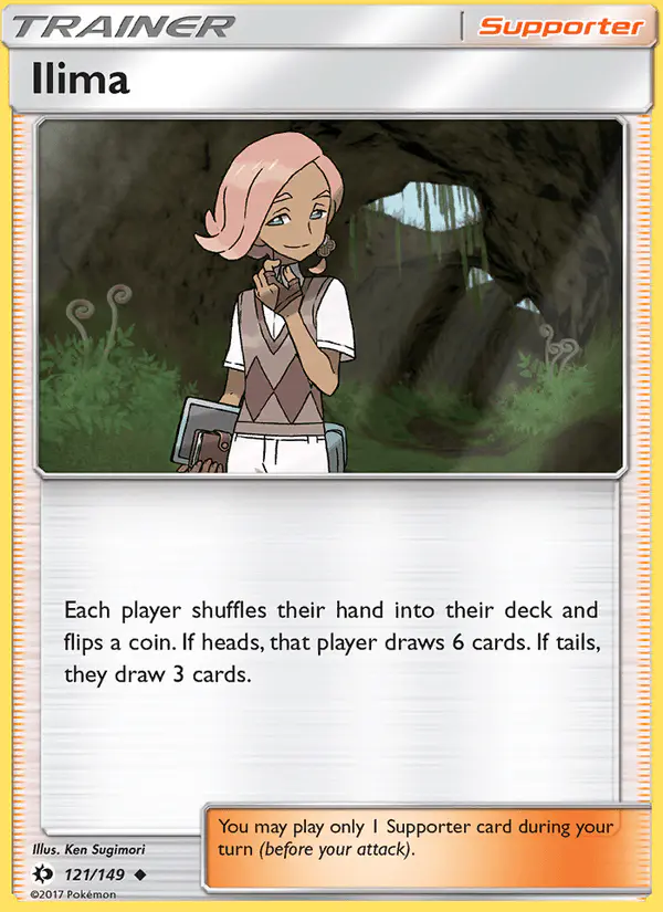 Carta Ilima 121/149 de Sun & Moon