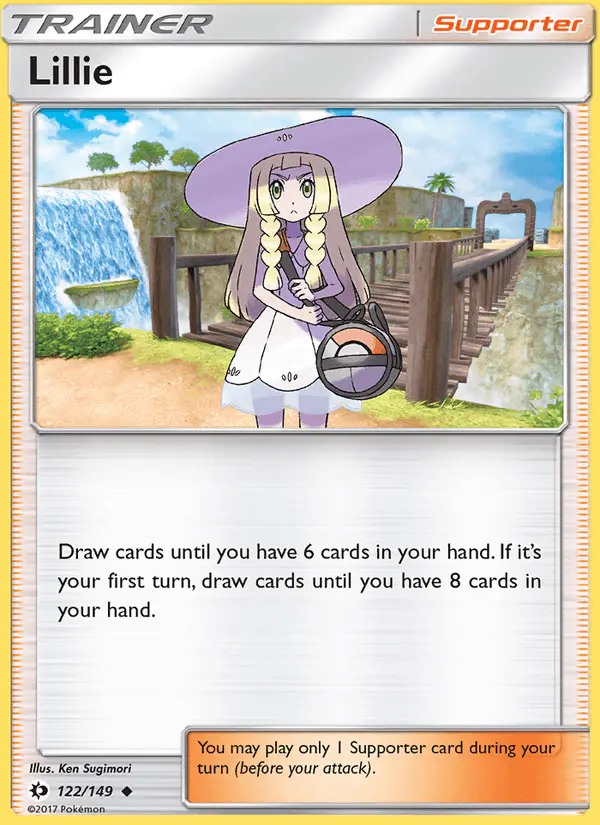 Carta Lillie 122/149 de Sun & Moon