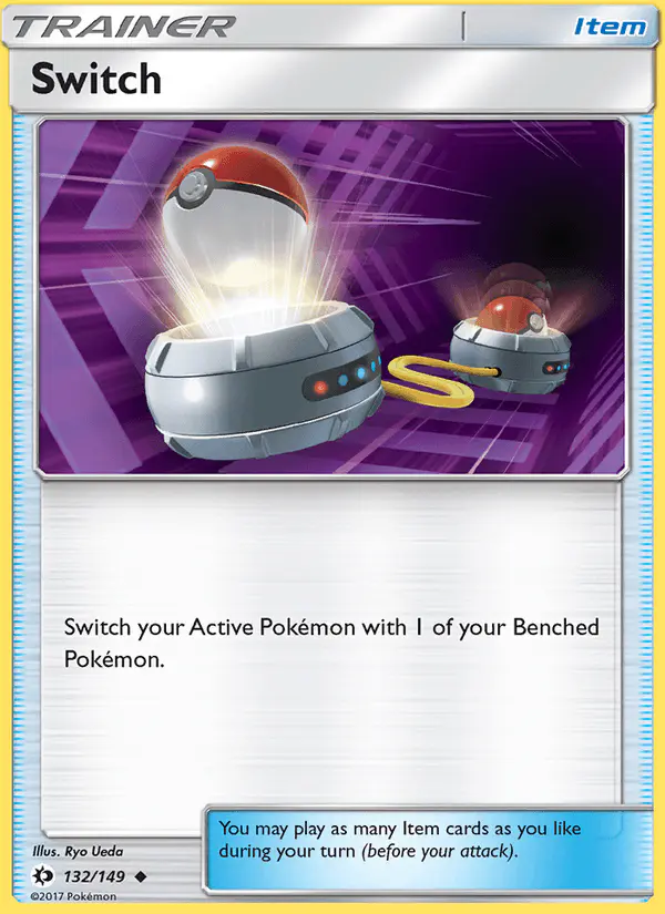 Carta Switch 132/149 de Sun & Moon