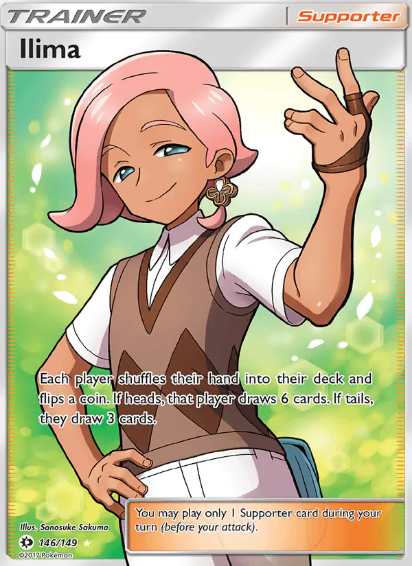 Carta Ilima 146/149 de Sun & Moon