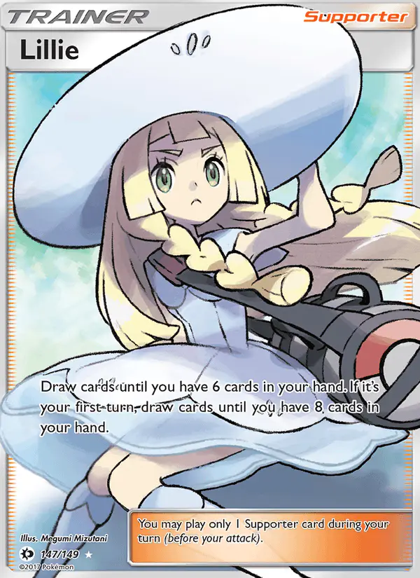 Carta Lillie 147/149 de Sun & Moon