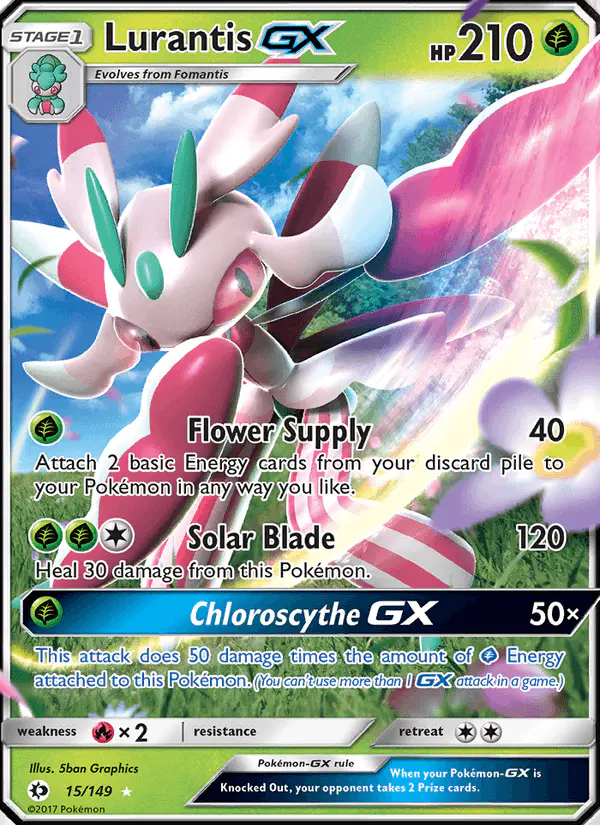 Carta Lurantis GX 15/149 de Sun & Moon