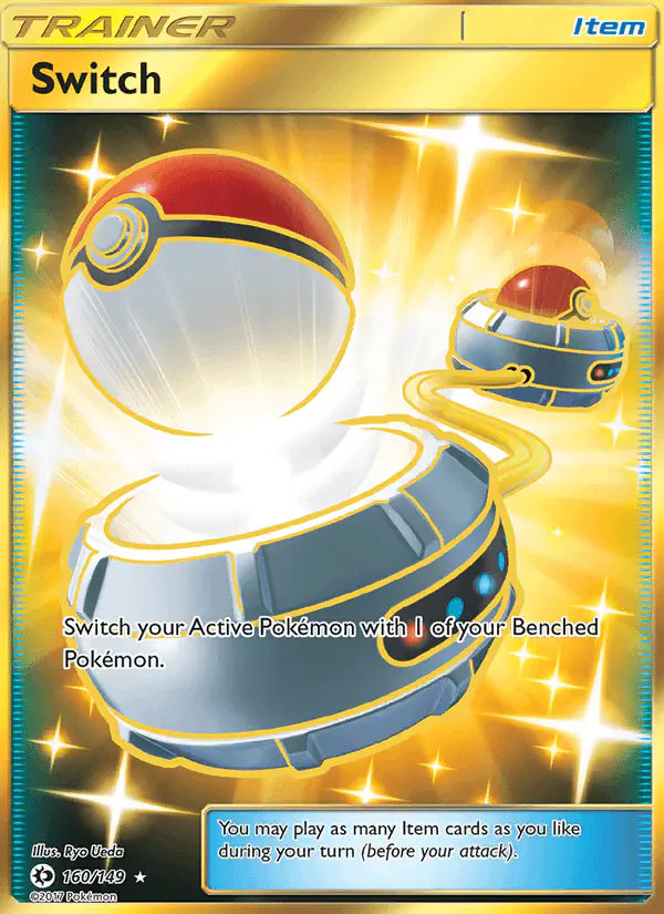 Carta Switch 160/149 de Sun & Moon